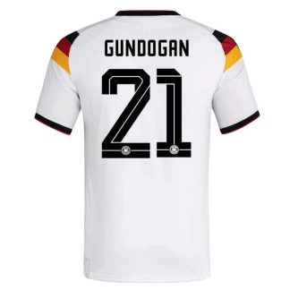 Tyskland Hemmatröja VM 2026 Herr – Ilkay Gündogan #21 Fotbollströja