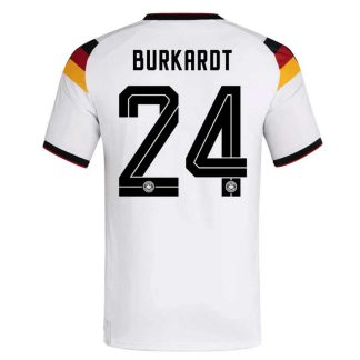 Tyskland Hemmatröja VM 2026 Herr – Jonathan Burkardt #24 Fotbollströja