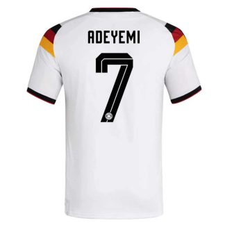 Tyskland Hemmatröja VM 2026 Herr – Karim Adeyemi #7 Fotbollströja