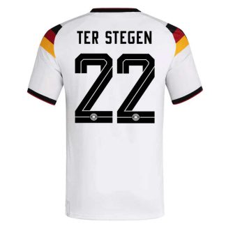 Tyskland Hemmatröja VM 2026 Herr – Marc-André ter Stegen #22 Fotbollströja