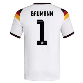 Tyskland Hemmatröja VM 2026 Herr – Oliver Baumann #1 Fotbollströja