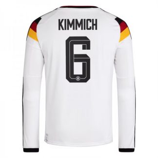 Tyskland VM 2026 Hemmatröja Herr – Joshua Kimmich #6 Långärmad Fotbollströja