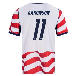 USA Hemmatröja VM 2026 Herr – Brenden Aaronson #11 Fotbollströja