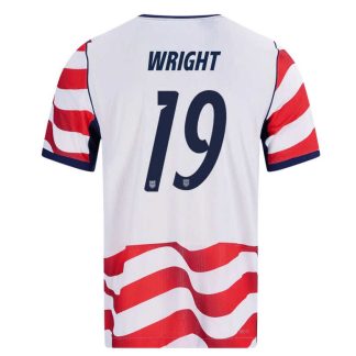 USA Hemmatröja VM 2026 Herr – Haji Wright #19 Fotbollströja