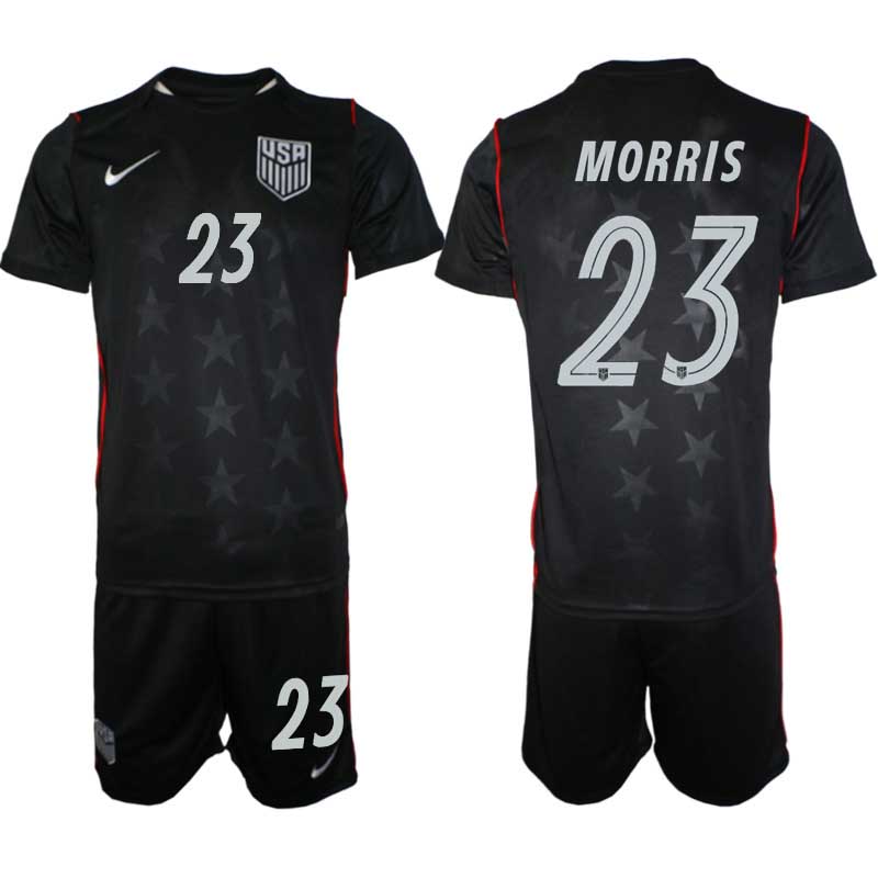 USA Landslagströja VM 2026 Bortaställ Aidan Morris #23 – Herr Fotbollsset Tröja + Shorts