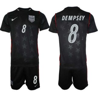USA Landslagströja VM 2026 Bortaställ Clint Dempsey #8 – Herr Fotbollsset Tröja + Shorts