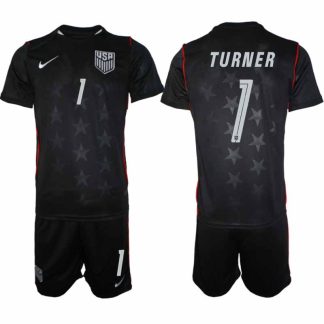USA Landslagströja VM 2026 Bortaställ Matt Turner #1 – Herr Fotbollsset Tröja + Shorts
