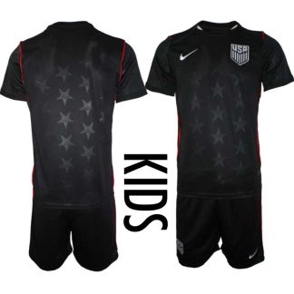 USA VM 2026 Bortaställ Barn Fotbollsset Tröja och Shorts