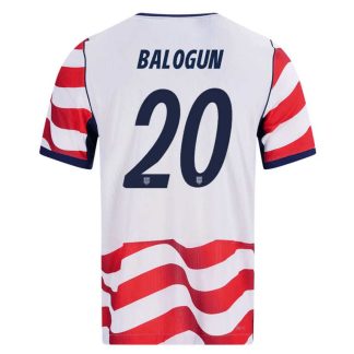 USA Hemmatröja VM 2026 Herr – Folarin Balogun #20 Fotbollströja