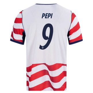 USA Hemmatröja VM 2026 Herr – Ricardo Pepi #9 Fotbollströja