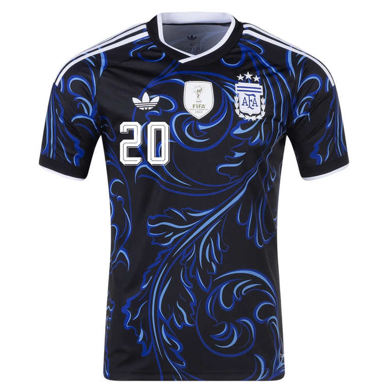 Argentina Bortatröja VM 2026 Herr – Alexis Mac Allister #20 Kortärmad Fotbollströja