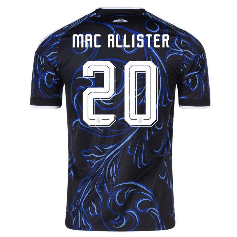 Argentina Bortatröja VM 2026 Herr – Alexis Mac Allister #20 Kortärmad Fotbollströja