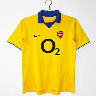 Arsenal 2003/04 Bortatröja Retro Herr Fotbollströja