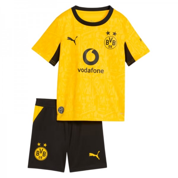BVB Borussia Dortmund Hemmaställ 2026/27 Barn Tröja och Shorts