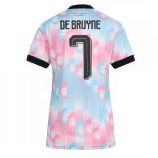 Belgien VM 2026 Bortatröja Kevin De Bruyne 7 Dam Fotbollströja