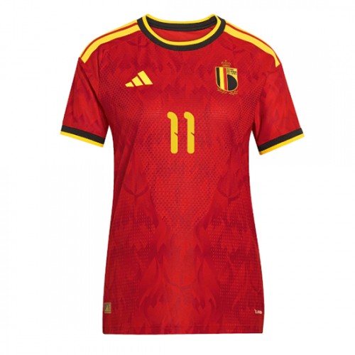 Belgien VM 2026 Hemmatröja Jérémy Doku 11 Dam Fotbollströja