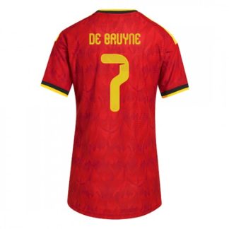 Belgien VM 2026 Hemmatröja Kevin De Bruyne 7 Dam Fotbollströja