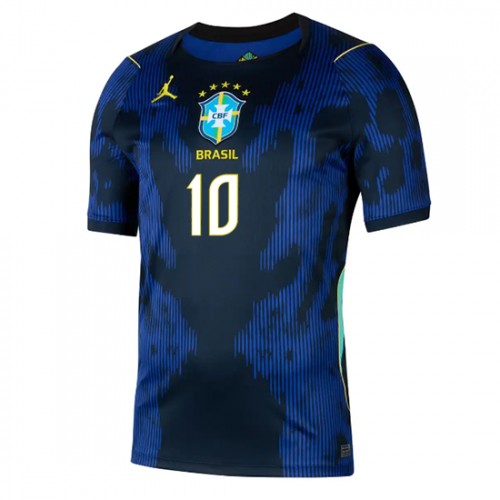 Brasilien Bortatröja VM 2026 Vinícius Júnior 10 Herr Fotbollströja