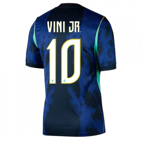Brasilien Bortatröja VM 2026 Vinícius Júnior 10 Herr Fotbollströja