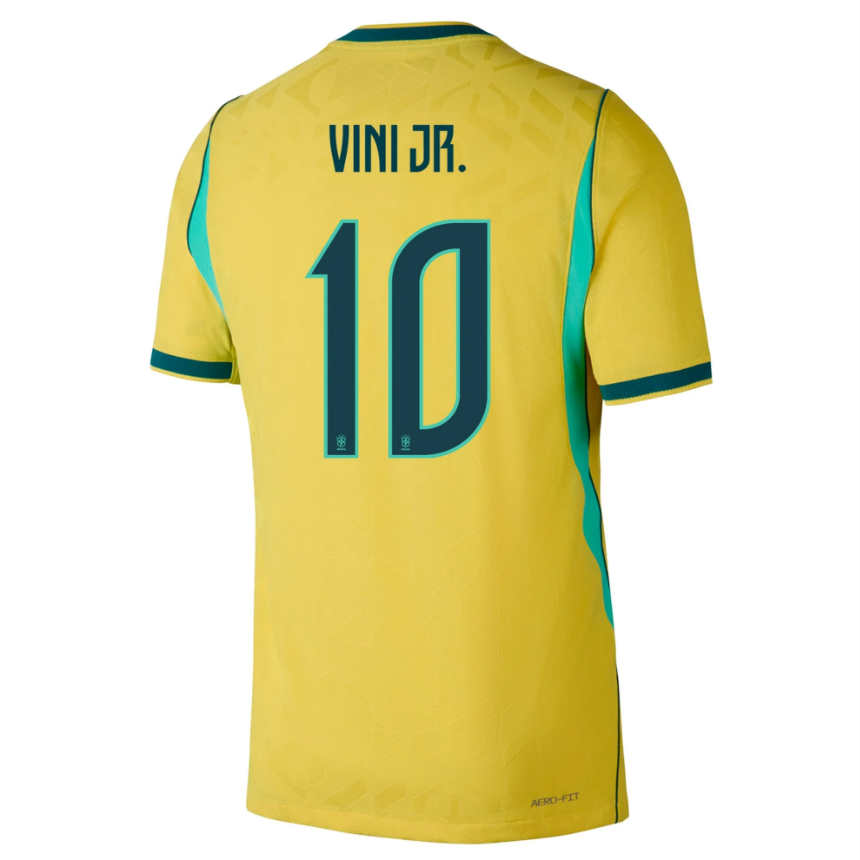 Brasilien Hemmatröja VM 2026 Vinícius Júnior 10 Herr Fotbollströja