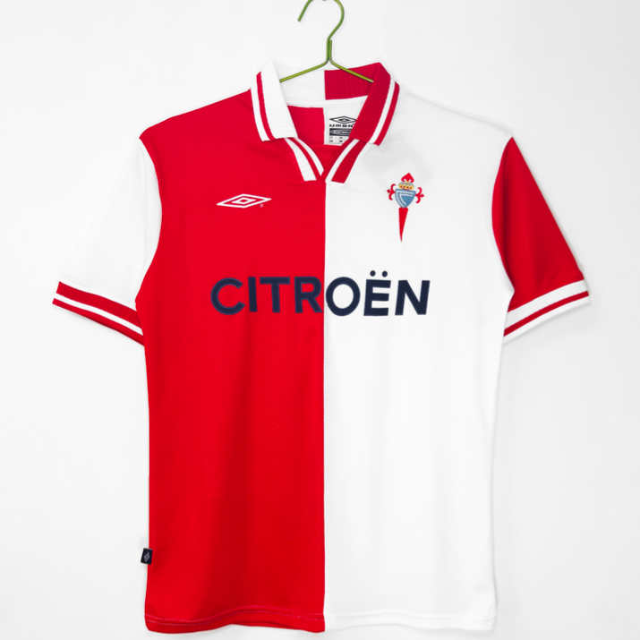 Celta de Vigo 2001/02 Tredjetröja Retro Herr Fotbollströja