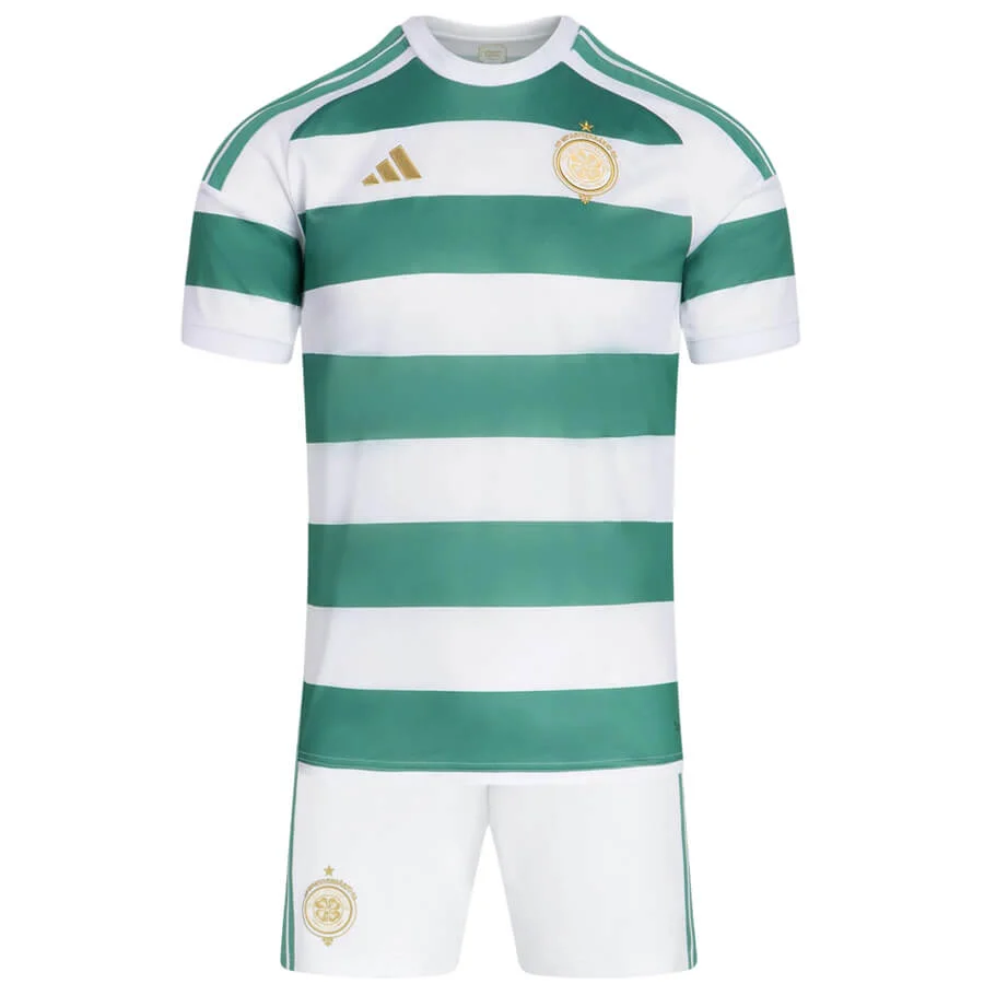 Celtic FC Hemmaställ 2026/27 Barn Tröja och Shorts