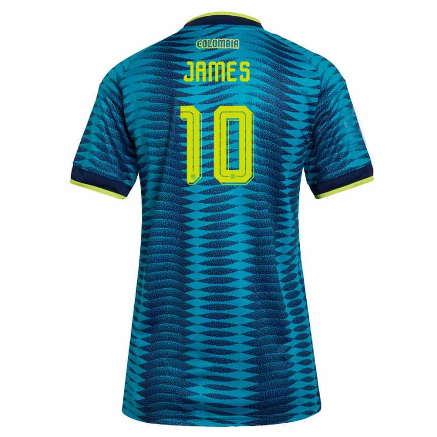 Colombia Bortatröja VM 2026 James Rodríguez 10 Dam Fotbollströja