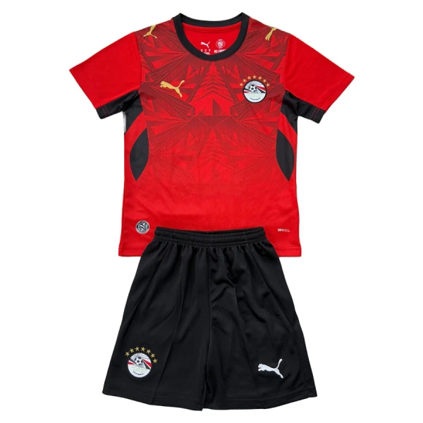 Egypten Hemmaställ VM 2026 Barn Fotbollskit (Tröja + Shorts)
