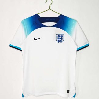 England 2022 Hemmatröja Retro Herr Fotbollströja