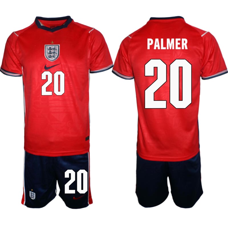 England Bortaställ VM 2026 Herr Cole Palmer 20 Tröja och Shorts