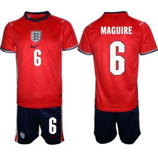 England Bortaställ VM 2026 Herr Harry Maguire 6 Tröja och Shorts