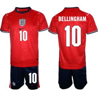 England Bortaställ VM 2026 Herr Jude Bellingham 10 Tröja och Shorts