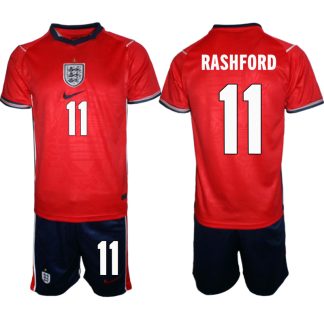 England Bortaställ VM 2026 Herr Marcus Rashford 11 Tröja och Shorts