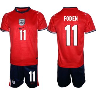England Bortaställ VM 2026 Herr Phil Foden 11 Tröja och Shorts