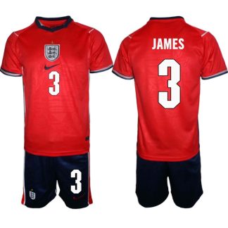 England Bortaställ VM 2026 Herr Reece James 3 Tröja och Shorts