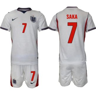 England Hemmaställ VM 2026 Herr Bukayo Saka 7 Tröja och Shorts