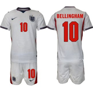 England Hemmaställ VM 2026 Herr Jude Bellingham 10 Tröja och Shorts