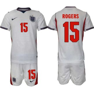 England Hemmaställ VM 2026 Herr Morgan Rogers 15 Tröja och Shorts