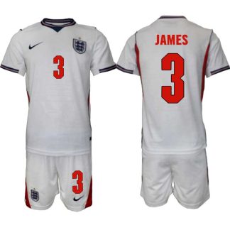 England Hemmaställ VM 2026 Herr Reece James 3 Tröja och Shorts