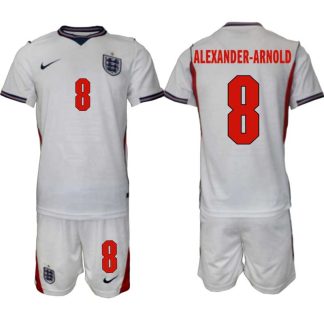 England Hemmaställ VM 2026 Herr Trent Alexander-Arnold 8 Tröja och Shorts