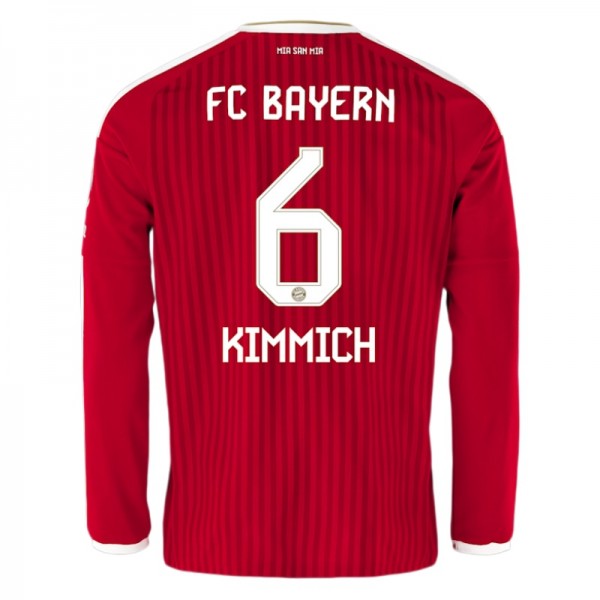 FC Bayern München Hemmatröja 2026/27 Joshua Kimmich 6 Herr Långärmad Fotbollströja
