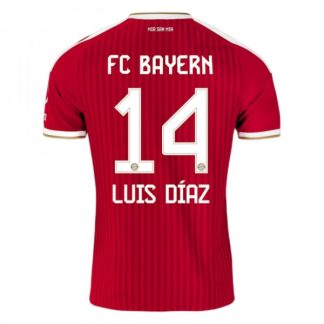 FC Bayern München Hemmatröja 2026/27 Luis Díaz 14 Herr Fotbollströja
