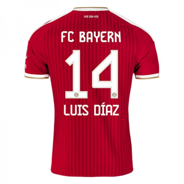 FC Bayern München Hemmatröja 2026/27 Luis Díaz 14 Herr Fotbollströja