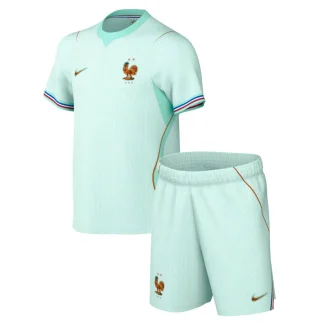 Frankrike Bortaställ VM 2026 Barn - Fotbollsset (Tröja + Shorts)