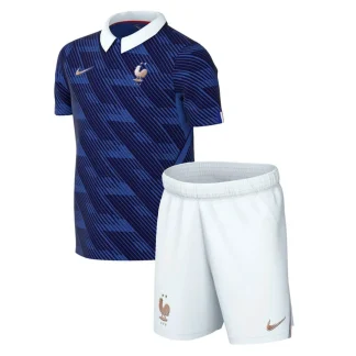 Frankrike Hemmaställ VM 2026 Barn - Fotbollsset (Tröja + Shorts)