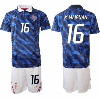 Frankrike Hemmaställ VM 2026 Herr Mike Maignan 16 Tröja och Shorts