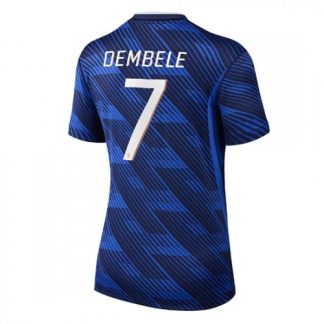 Frankrike Hemmatröja VM 2026 Ousmane Dembélé 7 Dam Fotbollströja
