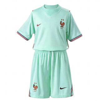 Frankrike VM 2026 Bortatröja Barn Fotbollsset Tröja och Shorts