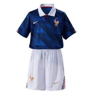Frankrike VM 2026 Hemmatröja Barn Fotbollsset Tröja och Shorts
