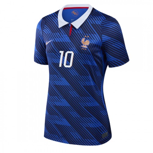 Frankrike Hemmatröja VM 2026 Kylian Mbappé 10 Dam Fotbollströja